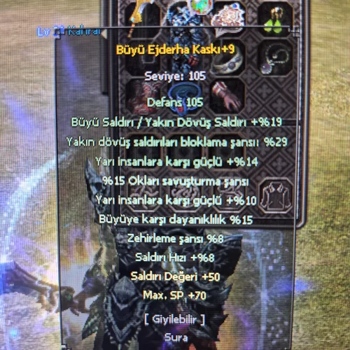  +9 KARA EJDER KASK FULL ORAN 55